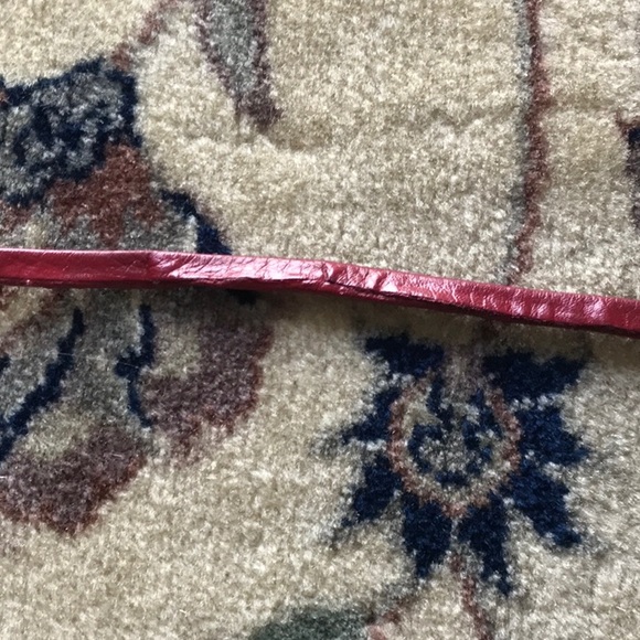 Chanel Large Backpack Red with attached pocket - Picture 8 of 9